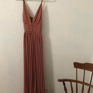 Lulus bridesmaid dress